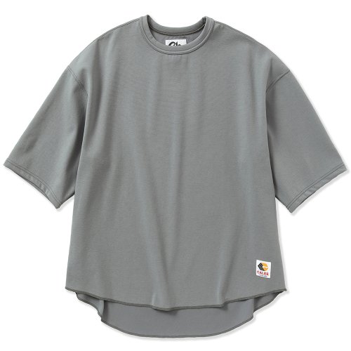 他の写真1: CALEE/Multi way high gauge weave drop shoulder cutsew（Gray） 【50%OFF】［ハイゲージドロップショルダーカットソー-23春夏］