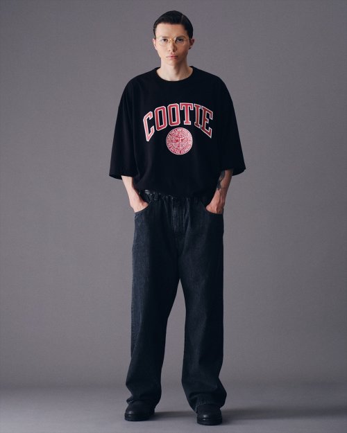 他の写真3: COOTIE PRODUCTIONS/Print Oversized Tee（COLLEGE）（Black）［オーバーサイズT-23春夏］