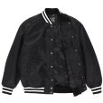 画像3: WACKO MARIA/NYLON VARSITY JACKET（BLACK）［ナイロンヴァーシティJKT-23春夏］ (3)