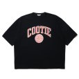 画像1: COOTIE PRODUCTIONS/Print Oversized Tee（COLLEGE）（Black）［オーバーサイズT-23春夏］ (1)