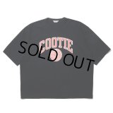 COOTIE PRODUCTIONS/Print Oversized Tee（COLLEGE）（Black）［オーバーサイズT-23春夏］