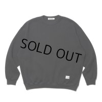 COOTIE PRODUCTIONS/Suvin Waffle L/S Crew（Black）［ワッフルクルーネック-23春夏］