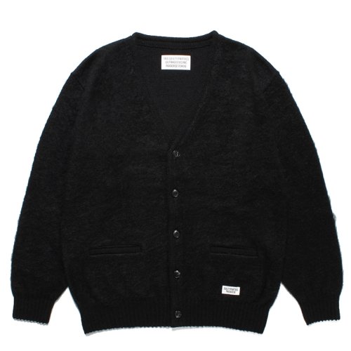 他の写真1: WACKO MARIA/MOHAIR KNIT CARDIGAN（BLACK）［モヘアカーディガン-23春夏］