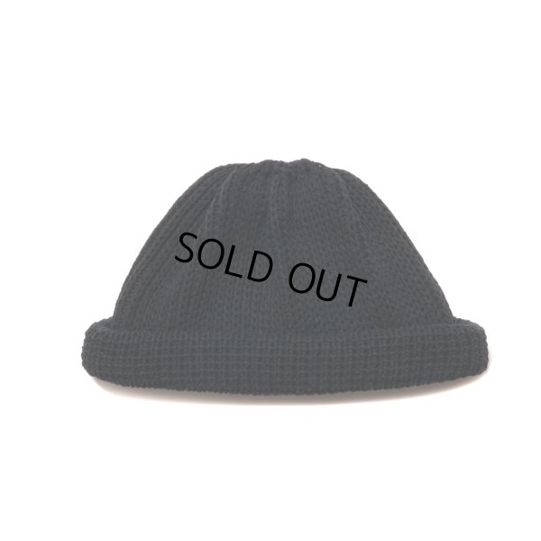 画像1: COOTIE PRODUCTIONS/Silk Low Guage Roll Up Beanie（Black）［ロールアップビーニー-23春夏］