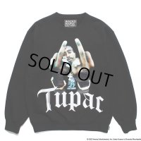 WACKO MARIA/2PAC / HEAVY WEIGHT SWEAT SHIRT（COLOR）［クルーネックスウェット-23春夏］