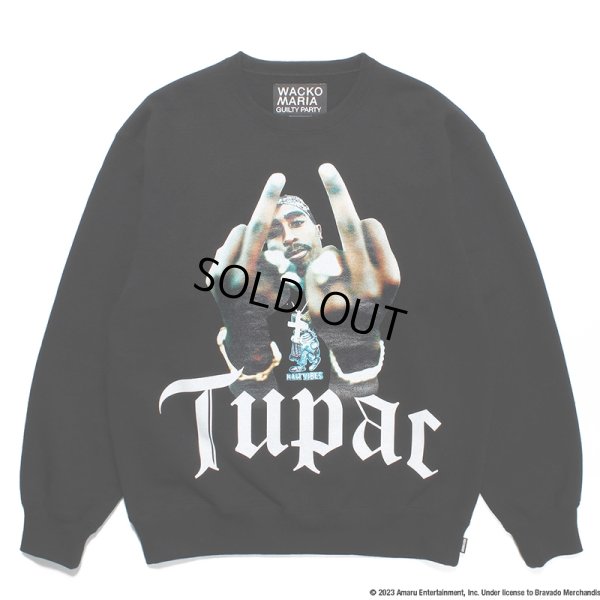 画像1: WACKO MARIA/2PAC / HEAVY WEIGHT SWEAT SHIRT（COLOR）［クルーネックスウェット-23春夏］