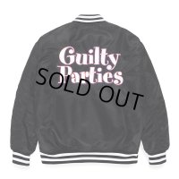 WACKO MARIA/NYLON VARSITY JACKET（BLACK）［ナイロンヴァーシティJKT-23春夏］