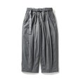 画像1: TIGHTBOOTH/BAGGY SLACKS（Gray）［バギースラックス-23春夏］ (1)