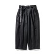 画像1: TIGHTBOOTH/BAGGY SLACKS（Black）［バギースラックス-23春夏］ (1)