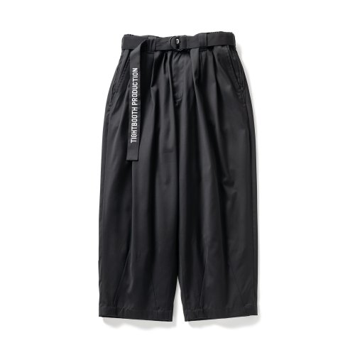 他の写真1: TIGHTBOOTH/BAGGY SLACKS（Black）［バギースラックス-23春夏］