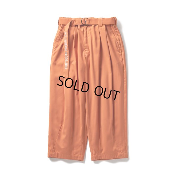 画像1: TIGHTBOOTH/BAGGY SLACKS（Apricot） 【30%OFF】［バギースラックス-23春夏］