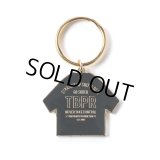 TIGHTBOOTH/STRAIGHT UP KEY CHAIN（Black/Gold）［キーチェーン-23春夏］