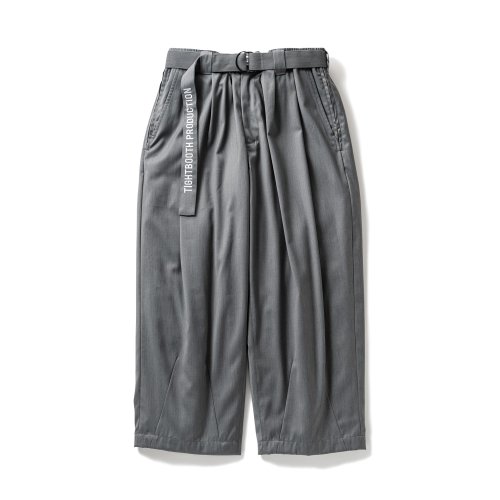 他の写真1: TIGHTBOOTH/BAGGY SLACKS（Gray）［バギースラックス-23春夏］