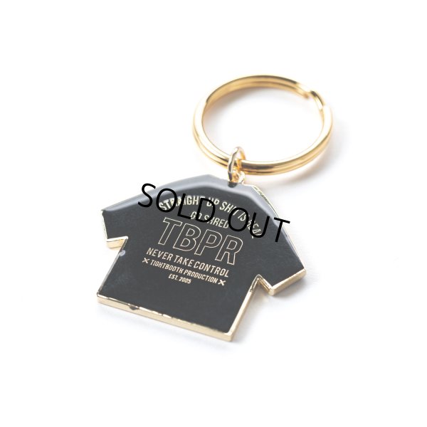 画像4: TIGHTBOOTH/STRAIGHT UP KEY CHAIN（Black/Gold）［キーチェーン-23春夏］