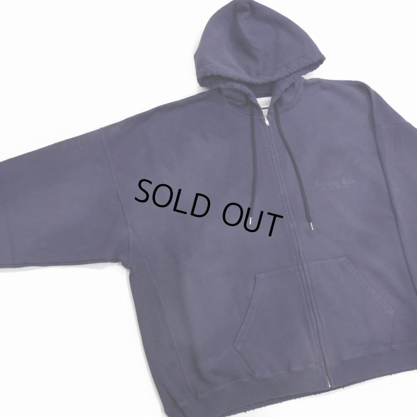 画像3: DAIRIKU/"Water-repellent" Zip Up Hoodie（Vintage Purple） 【30%OFF】［ジップアップフーディー-23春夏］