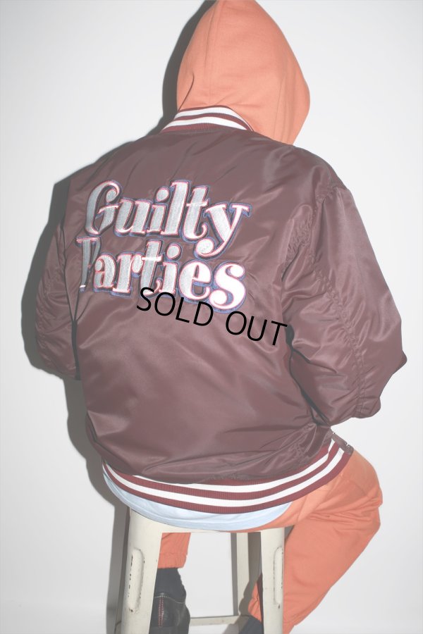 画像4: WACKO MARIA/NYLON VARSITY JACKET（BLACK）［ナイロンヴァーシティJKT-23春夏］