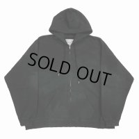 DAIRIKU/"Water-repellent" Zip Up Hoodie（Vintage Black）［ジップアップフーディー-23春夏］