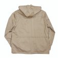 画像2: DAIRIKU/"Benjamin" Satin Hoodie Jacket（Beige） 【40%OFF】［サテンフーディーJKT-23春夏］ (2)