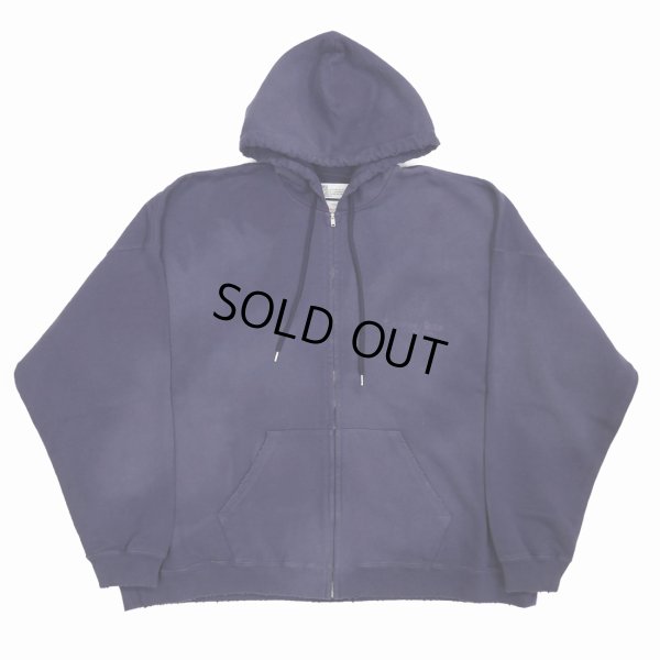 画像1: DAIRIKU/"Water-repellent" Zip Up Hoodie（Vintage Purple） 【30%OFF】［ジップアップフーディー-23春夏］