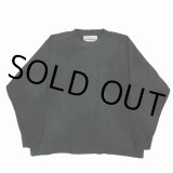 DAIRIKU/"Water-repellent" Pullover Sweater（Vintage Black） 【30%OFF】［クルーネックスウェット-23春夏］