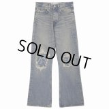 DAIRIKU/Damage Flare Denim Pants（Indigo） 【30%OFF】［ダメージ"フレア"デニムパンツ-23春夏］