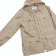 画像3: DAIRIKU/"Benjamin" Satin Hoodie Jacket（Beige） 【40%OFF】［サテンフーディーJKT-23春夏］