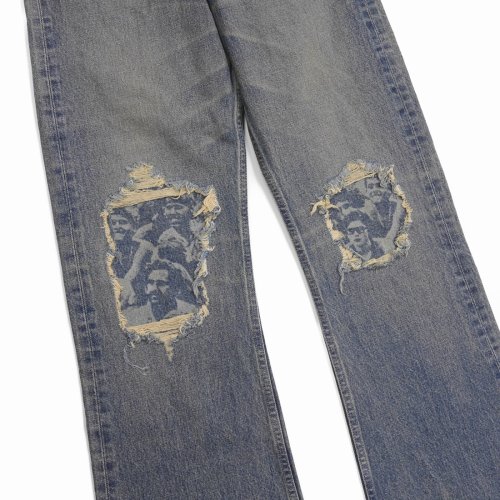 他の写真3: DAIRIKU/Damage Flare Denim Pants（Indigo） 【30%OFF】［ダメージ"フレア"デニムパンツ-23春夏］