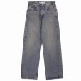 画像2: DAIRIKU/"Straight" Denim Pants（Mud Indigo）［"ストレート"デニムパンツ-23春夏］ (2)