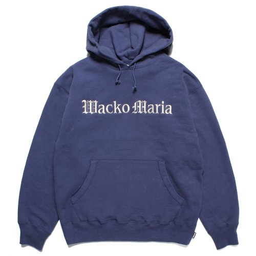 他の写真1: WACKO MARIA/MIDDLE WEIGHT PULL OVER HOODED SWEAT SHIRT（NAVY）［プルオーバーパーカー-23春夏］