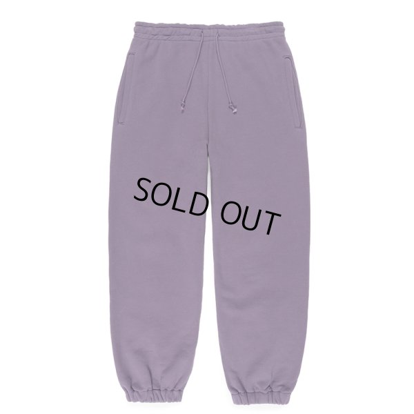 画像2: WACKO MARIA/MIDDLE WEIGHT SWEAT PANTS（PURPLE）［スウェットパンツ-23春夏］