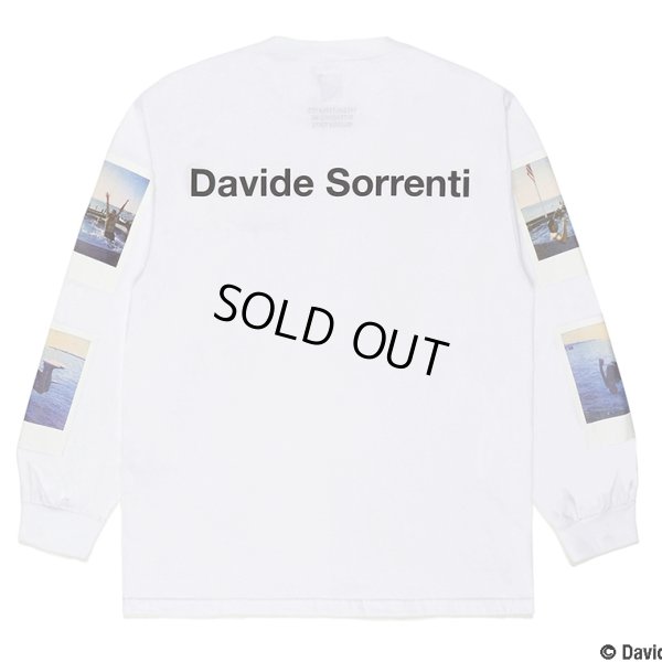 画像2: WACKO MARIA/DAVIDE SORRENTI / LONG SLEEVE T-SHIRT（WHITE）［プリント長袖T-23春夏］