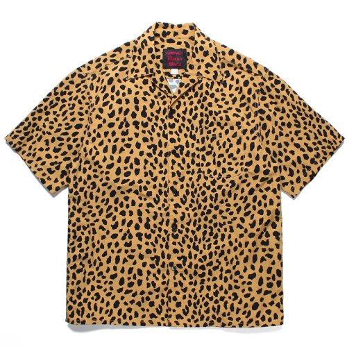 他の写真1: WACKO MARIA/GRAMICCI / LEOPARD OPEN COLLAR SHIRT（BEIGE）［レオパードオープンカラーシャツ-23春夏］