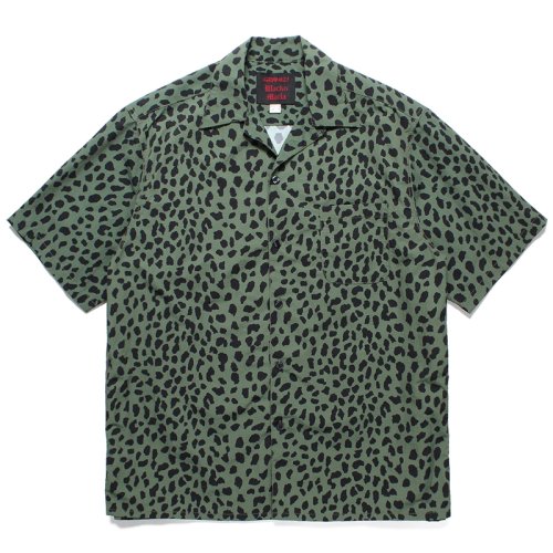 他の写真1: WACKO MARIA/GRAMICCI / LEOPARD OPEN COLLAR SHIRT（KHAKI）［レオパードオープンカラーシャツ-23春夏］