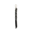 画像1: CALEE/Studs & Embossing assort leather key ring -Type C-（Black/C）［レザーキーリング-23春夏］ (1)