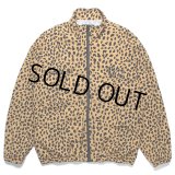 WACKO MARIA/GRAMICCI / LEOPARD TRACK JACKET（BEIGE）［レオパードトラックJKT-23春夏］