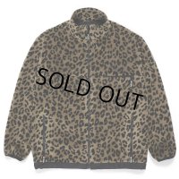 WACKO MARIA/LEOPARD LIGHT BOA FLEECE JACKET（BEIGE）［レオパードライトボアフリースJKT-23春夏］