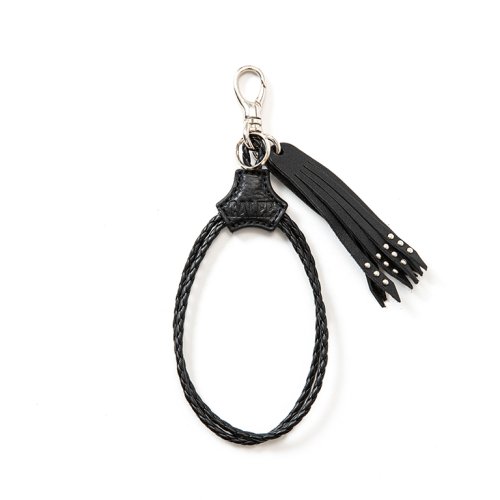 他の写真1: CALEE/Studs & Embossing assort leather key ring -Type F-（Black/F）［レザーキーリング-23春夏］