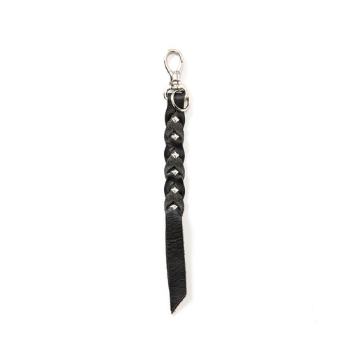 他の写真1: CALEE/Studs & Embossing assort leather key ring -Type C-（Black/C）［レザーキーリング-23春夏］