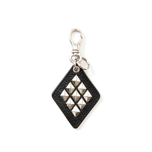 他の写真1: CALEE/Studs & Embossing assort leather key ring -Type A-（Black/A）［レザーキーリング-23春夏］