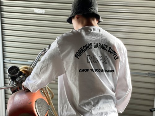 他の写真3: PORKCHOP/ARCH LOGO L/S TEE（WHITE）［プリント長袖T-23春夏］