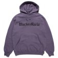 画像1: WACKO MARIA/MIDDLE WEIGHT PULL OVER HOODED SWEAT SHIRT（PURPLE）［プルオーバーパーカー-23春夏］ (1)