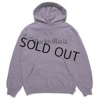 WACKO MARIA/MIDDLE WEIGHT PULL OVER HOODED SWEAT SHIRT（PURPLE）［プルオーバーパーカー-23春夏］