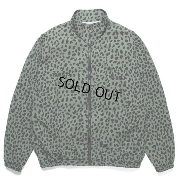 画像1: WACKO MARIA/GRAMICCI / LEOPARD TRACK JACKET（KHAKI）［レオパードトラックJKT-23春夏］