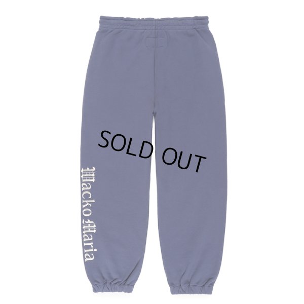 画像1: WACKO MARIA/MIDDLE WEIGHT SWEAT PANTS（NAVY）［スウェットパンツ-23春夏］