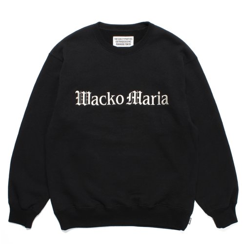 他の写真1: WACKO MARIA/MIDDLE WEIGHT SWEAT SHIRT（BLACK）［クルーネックスウェット-23春夏］