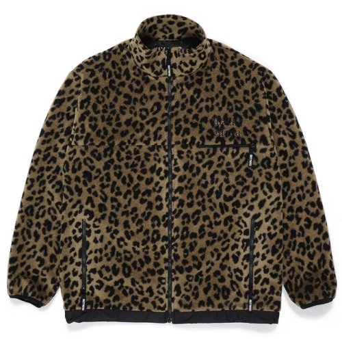 他の写真1: WACKO MARIA/LEOPARD LIGHT BOA FLEECE JACKET（BEIGE）［レオパードライトボアフリースJKT-23春夏］