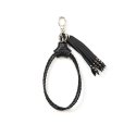 画像1: CALEE/Studs & Embossing assort leather key ring -Type F-（Black/F）［レザーキーリング-23春夏］ (1)