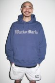 画像2: WACKO MARIA/MIDDLE WEIGHT PULL OVER HOODED SWEAT SHIRT（NAVY）［プルオーバーパーカー-23春夏］ (2)