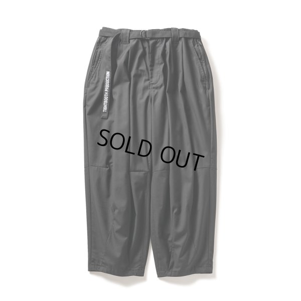 画像1: TIGHTBOOTH/BALLOON SLACKS（Black）［バルーンスラックス-23春夏］