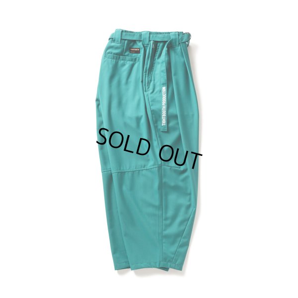 画像3: TIGHTBOOTH/BALLOON SLACKS（Turquoise） 【30%OFF】［バルーンスラックス-23春夏］